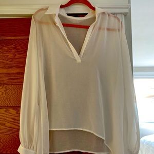 Sheer blouse